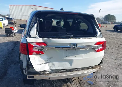 2018 Honda Odyssey Ex-L from USA, damaged, VIN 5FNRL6H78JB039702